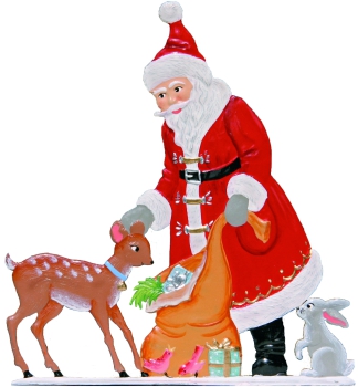 Pewter Figurine, Santa