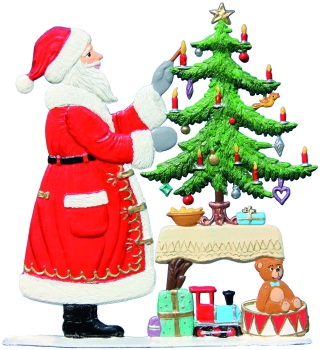Pewter Figurine, Santa