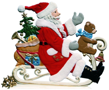 Pewter Figurine, Santa