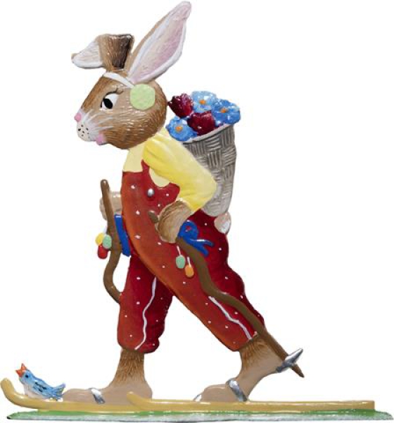 Year bunny 2023 bunny skiing